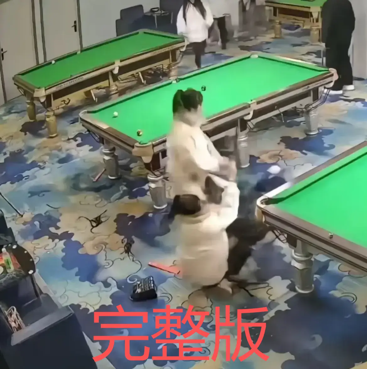 台球厅双刀姐妹互打视频流出 - 全网免费高清分享 - 真实事件尽快存防失效
