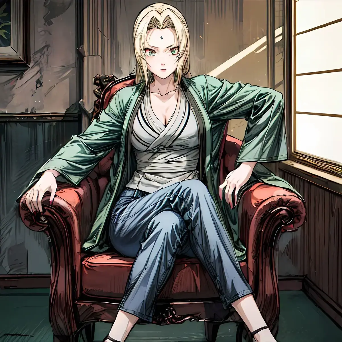 《纲手》：纲手与雷影激战同人漫画-纲手大战鸣人羁绊故事在线看-纲手秘密全彩无广告免费阅读-快看漫画